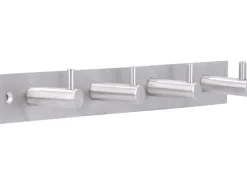 Siro Hakenleiste 1890 Edelstahl Länge 322 mm 4 Haken