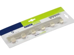 Siro Garderoben^Hakenleiste Selbstklebend Matt Vernickelt Länge 240 mm