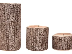 Sitting Point Hocker Wood 60 l Natur Holzoptik-Muster