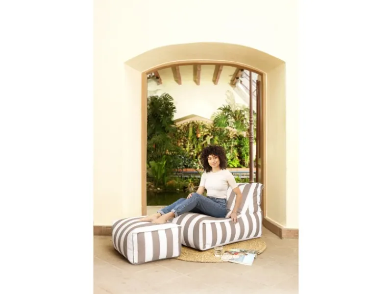 Sitting Point Sessel Santorin Rock 280 l Streifen-Muster