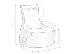 Sitting Point Sitzsäcke^Sessel Swing Scuba 300 l