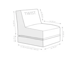 Sitting Point Sitzsäcke^Sessel Twist Scuba 300 l
