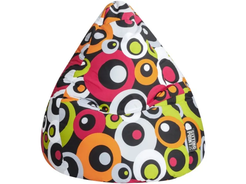 Sitting Point Sitzsack BeanBag Malibu 120 l Bunt