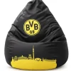 Sitting Point Sitzsäcke^Sitzsack BeanBag BVB VIP 220 l Schwarz