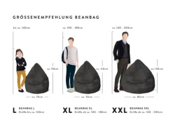 Sitting Point Sitzsäcke^Sitzsack BeanBag Easy 300 l
