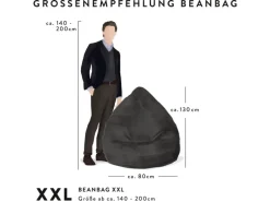 Sitting Point Sitzsack BeanBag Softy 300 l