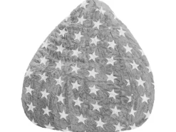 Sitting Point Sitzsack BeanBag Fluffy 220 l Sternen-Muster