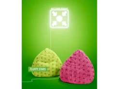 Sitting Point Sitzsäcke^Sitzsack BeanBag Fluffy 220 l Sternen-Muster