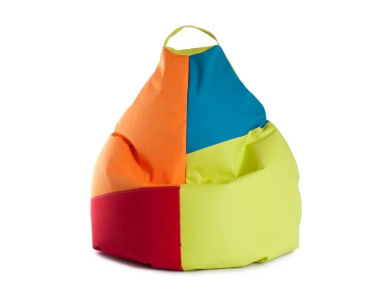 Sitting Point Sitzsäcke^Sitzsack Harlekin 220 l Grün Bunt