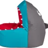 Sitting Point Sitzsack Shark Brava 260 l Bunt Haifisch