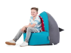 Sitting Point Sitzsack Shark Brava 260 l Bunt Haifisch
