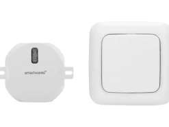 Smartwares Vorhänge^Rolladen-/ Gardinenschalter-Set 300W Weiß