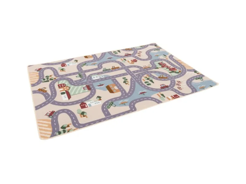 Snapstyle Kinder Spiel Straßenteppich 200x300cm