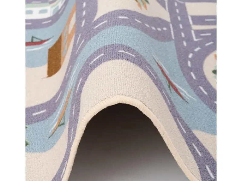 Snapstyle Kinder Spiel Straßenteppich 200x300cm