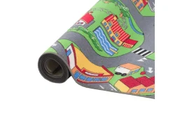 Bastelzubehör^Snapstyle Kinder Spiel Straßenteppich Grün 80x160cm