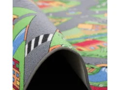 Bastelzubehör^Snapstyle Kinder Spiel Straßenteppich Grün 80x160cm