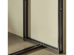 SoBuy Möbelserien^Bartisch mit 2 Barhockern Holz Metall Natur Schwarz OGT43-F