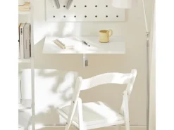 SoBuy Esstisch Klapptisch Küchentisch Wandtisch 60x40cm Weiß FWT03-W