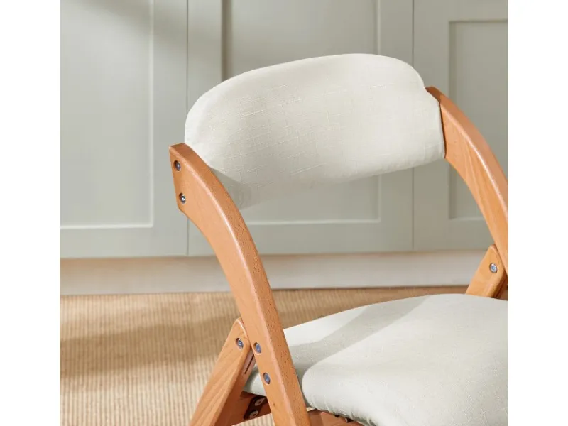 SoBuy Esszimmerstuhl Klappstuhl Küchenstuhl Polsterstuhl mit Lehne FST92-W