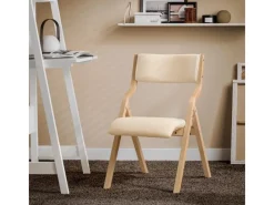 SoBuy Stühle^Esszimmerstuhl Klappstuhl Küchenstuhl Polsterstuhl mit Lehne FST40-W