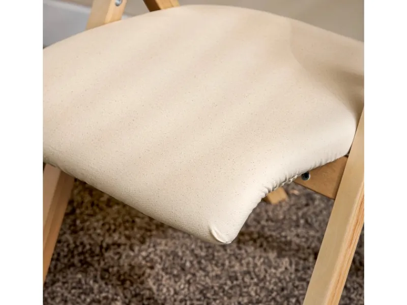 SoBuy Stühle^Esszimmerstuhl Klappstuhl Küchenstuhl Polsterstuhl mit Lehne FST40-W