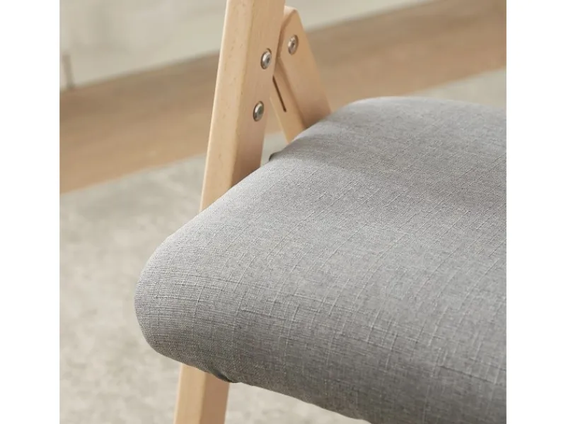 SoBuy Stühle^Esszimmerstuhl Klappstuhl Küchenstuhl Polsterstuhl mit Lehne FST92-N