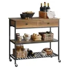 SoBuy Küchenwagen Servierwagen Rollwagen Barwagen Küchenregal FKW112-PF