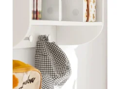 SoBuy Bücherregale|Sitzbänke^Kinderregal Bücherregal für Kinder Wandregal Hängeregal KMB46-W