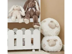 SoBuy Bücherregale^Kinderregal Set 2-teilig Aufbewahrungsregal für Kinder Bücherregal KMB52-W