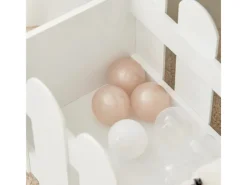 SoBuy Bücherregale^Kinderregal Set 2-teilig Aufbewahrungsregal für Kinder Bücherregal KMB52-W