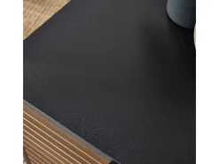 SoBuy Nachttisch mit 2 Schubladen Sofatisch Beistelltisch Nachtschrank FBT156-BR