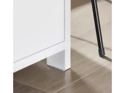 SoBuy Kommode^Nachttisch Nachtschrank mit 2 Schubladen Beistelltisch FRG258-II-W