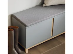 SoBuy Sitzbänke^Schuhbank mit Sitzfläche Sitzbank mit Stauraum Hell FSR117-HG