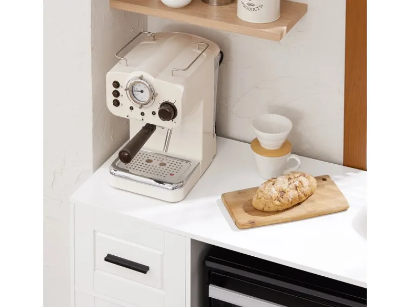 SoBuy Schränke^Sideboard auf Rollen Küchenwagen Mikrowellenschrank Rollwagen FSB78-W