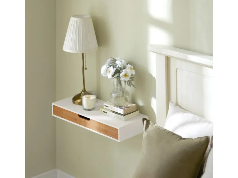 SoBuy Wandregale^Wandschrank Hängeschrank Wandgarderobe mit Schublade FRG93-WN