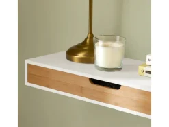 SoBuy Wandregale^Wandschrank Hängeschrank Wandgarderobe mit Schublade FRG93-WN