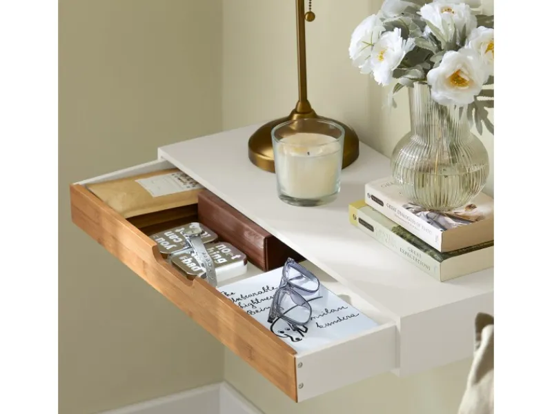 SoBuy Wandregale^Wandschrank Hängeschrank Wandgarderobe mit Schublade FRG93-WN