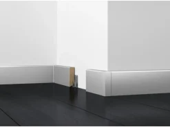 Sockelleiste White&Black Cubica Weißglanz 40 mm x 18 mm Länge 2400 mm