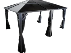 Sojag Pavillon Meridien 12 x 16 Anthrazit 365 cm x 485 cm x 270 cm