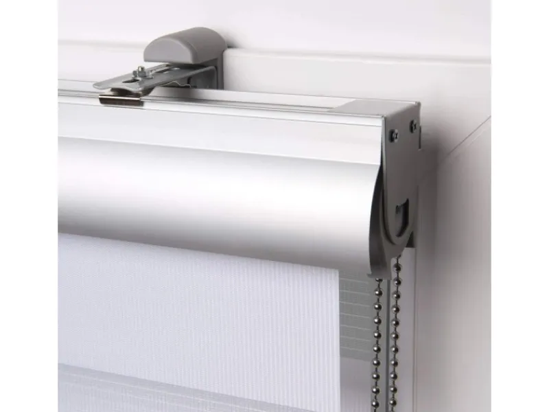 Sol Royal Rollos^SolDecor DK9 Doppelrollo mit Kassette 100x220cm Weiß