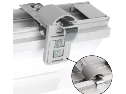 Sol Royal Rollos^SolDecor DK9 Doppelrollo mit Kassette 100x220cm Weiß