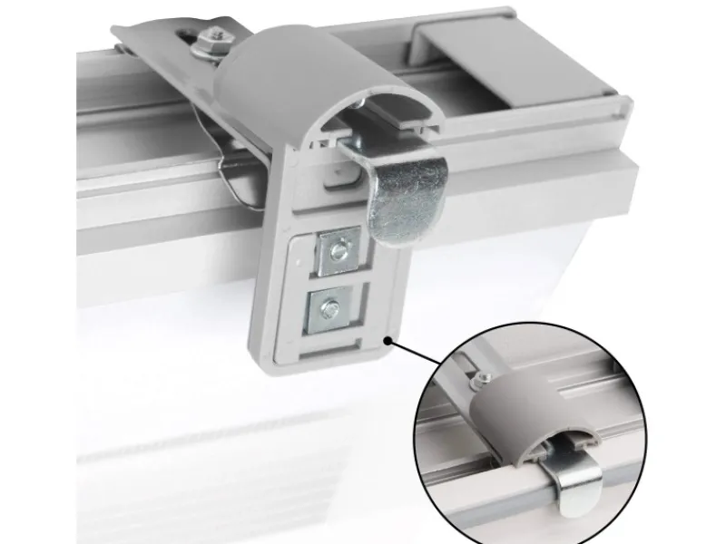 Sol Royal Rollos^SolDecor DK9 Doppelrollo mit Kassette 100x220cm Weiß