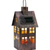 Laternen^Solar-Dekolaterne Haus LED 20,5 cm x 10 cm x 10 cm