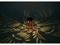 Solar-LED-Laterne Blätter Ø 12 cm x 20 cm