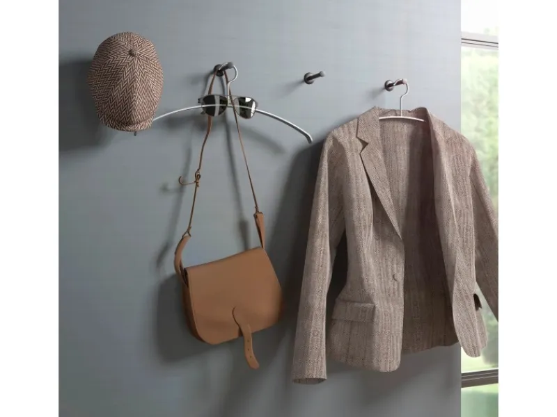 SOTECH Garderoben^Garderobenhaken TALEA Ø10 mm Ø15 mm Länge 70 mm Edelstahl Schwarz Matt