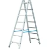 Krause Klapptritte^Stabilo Sprossen-Doppelleiter 2 x 7 Sprossen
