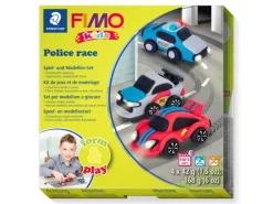 Modellieren^Staedtler Spiel- und Modellier-Set Fimo Kids F&P Police Race