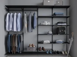 Regale Schwarz|Kellerregale^Stahl-Fachboden 60 cm x 40,5 cm x 1,7 cm