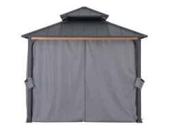 Sunjoy Türvorhänge|Vorhänge^Vorhang für Zedernholz Gazebo 300 cm x 300 cm