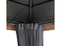 Sunjoy Türvorhänge|Vorhänge^Vorhang für Zedernholz Gazebo 300 cm x 300 cm